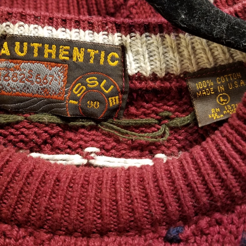 Large authentic issue sweater - Picture 3 of 3